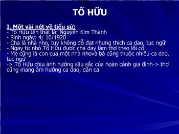 Ôn thi Ngữ văn 12