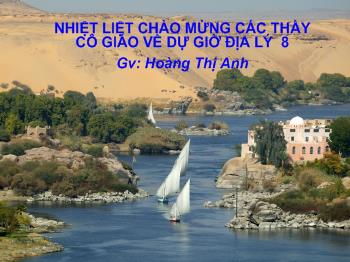 Bài giảng Địa lí 8 - Hoàng Thị Anh - Tiết 35, Bài 31: Đặc điểm khí hậu Việt Nam