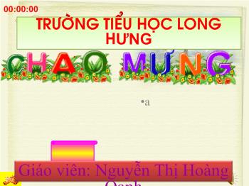 Bài giảng Đạo đức Lớp 2 - Nguyễn Thị Hoàng Oanh - Cảm ơn và xin lỗi