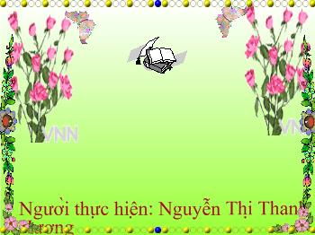 Bài giảng Tập đọc Lớp 1 - Nguyễn Thị Thanh Hương - Vẽ ngựa
