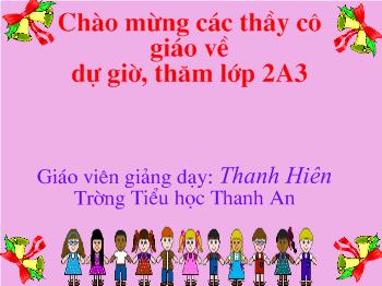 Bài giảng Tập đọc Lớp 2 - Cháu nhớ Bác Hồ