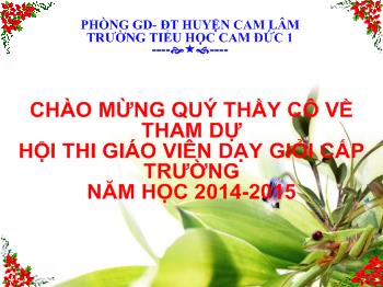 Bài giảng Địa lí Lớp 4 - Nguyễn Thị Thanh Thủy - Bài 10: Thành phố Đà Lạt
