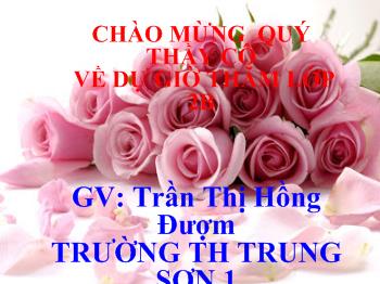 Bài giảng Tiếng Việt Lớp 2 - Trần Thị Hồng Đượm - Tiết 47: Số tròn chục trừ đi 1 số