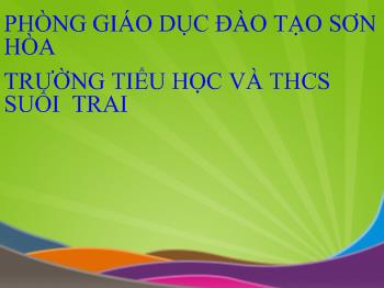 Bài giảng Toán Lớp 2 - Nguyễn Thị Thanh Hảo - Luyện tập