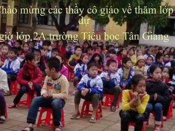 Bài giảng Toán Lớp 2 - Tìm số bị chia