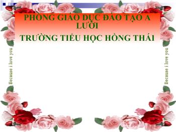 Bài giảng Toán Lớp 3 - Hoàng Thị Thu Hương - Tiền Việt Nam
