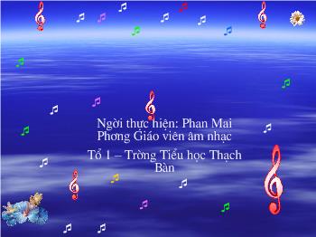 Bài giảng Âm nhạc Lớp 4 - Phan Mai Phương Giáo - Học bài hát: Em yêu hòa bình