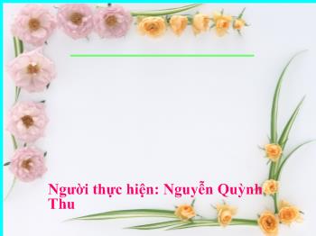 Bài giảng Môn khoa học: Mây, tre, song