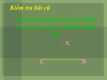 Bài giảng Môn Toán: Hình chữ nhật