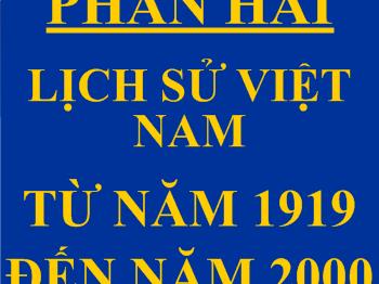 Bài giảng Môn Lịch sử lớp 6 - Bài 12 - Phong trào dân tộc dân chủ ở Việt Nam từ 1919 đến 1925