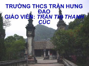 Bài giảng Môn Lịch sử lớp 7 - Tiết 13 bài 9: Nước Đại Cồ Việt thời Đinh – tiền Lê (tiếp theo)