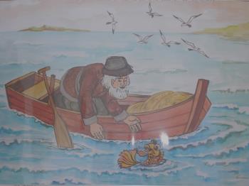Bài giảng Môn Ngữ văn lớp 6 - Ông lão đánh cá và con cá vàng (tiết 1)