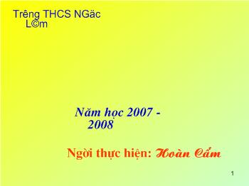 Bài giảng Môn Ngữ văn lớp 6 - Tiết 103 - Cô Tô - Nguyễn Tuân (tiếp)