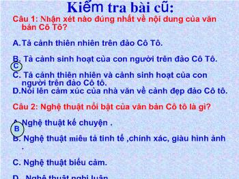 Bài giảng Môn Ngữ văn lớp 6 - Tiết 109 - Cây tre Việt Nam (tiết 3)