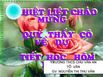 Bài giảng Môn Ngữ văn lớp 6 - Tiết 66 - Ôn tập phần Tiếng Việt