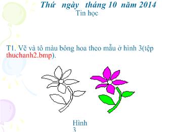 Bài giảng Môn Tin học - Bài 6: Thực hành bài tổng hợp