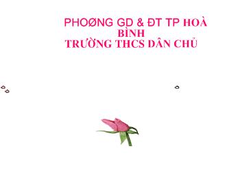 Bài giảng Môn Toán lớp 6 - Tiết 10 - Phân tích đa thức thành nhân tử bằng phương pháp dùng hằng đẳng thức