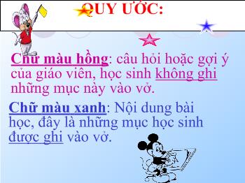 Bài giảng Môn Toán lớp 6 - Tiết 9 - Phép trừ và phép chia (tiếp)