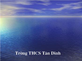 Tiết 31: Hệ hai phương trình bậc nhất hai ẩn