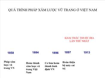 Bài giảng Lịch sử 11 - Bài 22: Xã hội Việt Nam trong cuộc khai thác lần thứ nhất của thực dân Pháp
