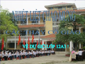 Bài giảng Lịch sử 12 - Chương II: Việt Nam từ năm 1930-1945 - Bài 14: Phong trào cách mạng 1930-1935
