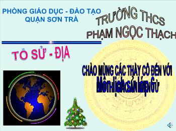 Bài giảng Lịch sử 6 - Tiết 13, Bài 12: Nước Văn Lang - Trường THCS Phạm Ngọc Thạch