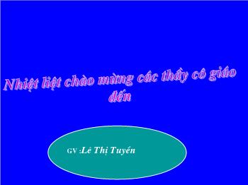 Bài giảng Tiếng Việt 10 - Bài 14, Tiết 73: Ôn tập tiếng Việt - Lê Thị Tuyền