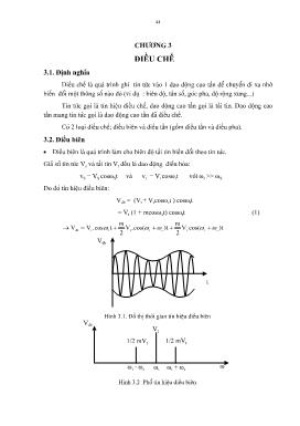 Bài giảng Chương 3: Điều chế