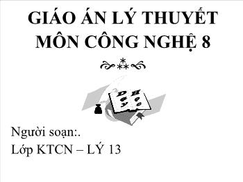 Bài Giảng Công Nghệ Lớp 8 - Bài 46: Máy Biến Áp Một Pha