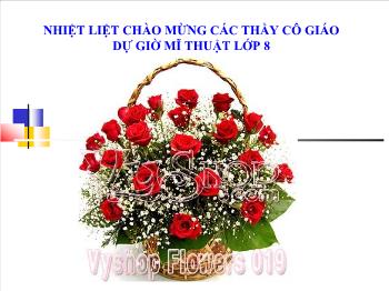 Bài giảng Mĩ thuật 8 - Tiết 8, Bài 8: Vẽ tranh Đề tài ngày nhà giáo Việt Nam