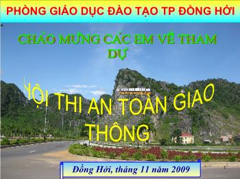 Hội thi an toàn giao thông