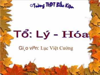 Bài giảng Công nghệ lớp 11 - Lục Việt Cường - Bài 25: Hệ thống bôi trơn
