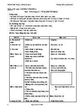 Bài giảng Bài 1: Vẽ trang trí : Vẽ đậm vẽ nhạt (tiếp theo)