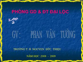 Bài giảng Bài 11: Vẽ trang trí (tiếp theo)