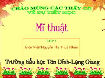 Bài giảng Bài 19: Vẽ tranh Đề tài sân trường trong giờ ra chơi