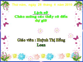 Bài giảng Bài 28: Tiến vào dinh độc lập