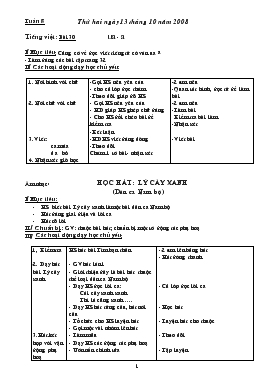 Bài giảng Tiếng việt: Bài 30: Ua- Ưa