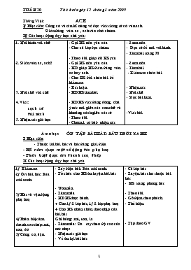 Bài giảng Tiếng việt - Tuần 20: Ach