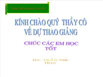 Bài giảng Tiết 5: Vẽ trang trí Tạo dáng và trang trí lọ hoa (tiếp theo)