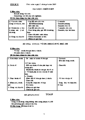 Bài giảng Tuần 29 - Tập đọc: chú công