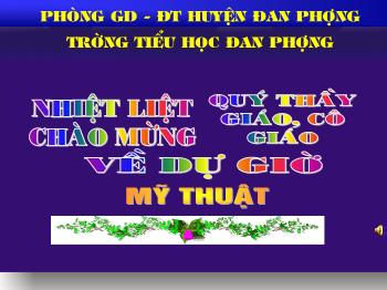 Bài giảng Bài 33: Vẽ tranh: Đề tài vui chơi trong mùa hè