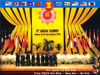 Bài giảng Tiết 21 - Bài 17: Hiệp hội các nước đông nam Á (asean)