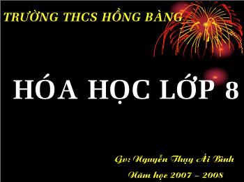 Bài giảng Bài 13: Phản ứng hóa học (tiết 11)