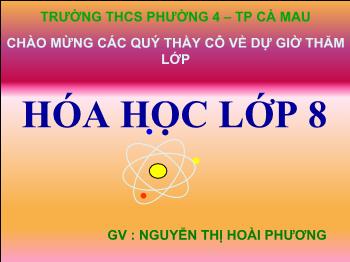 Bài giảng Bài 13: Phản ứng hóa học (tiết 2)