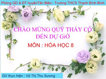 Bài giảng Bài 13 – Tiết 18 : Phản ứng hóa học (tiếp)