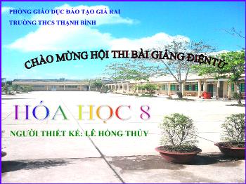 Bài giảng Bài 15: Định luật bảo toàn khối lượng (tiết 2)