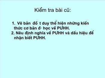 Bài giảng Tiết 21: Định luật bảo toàn khối lượng (tiếp)