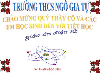 Bài giảng Bài 16 - Tiết 22: Phương trình hoá học (tiết 36)