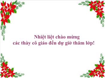 Bài giảng Bài 18: Mol (tiết 55)