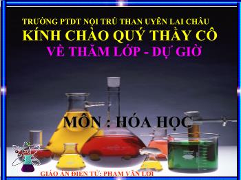 Bài giảng Tiết 22: Phương trình hóa học (tiết 41)